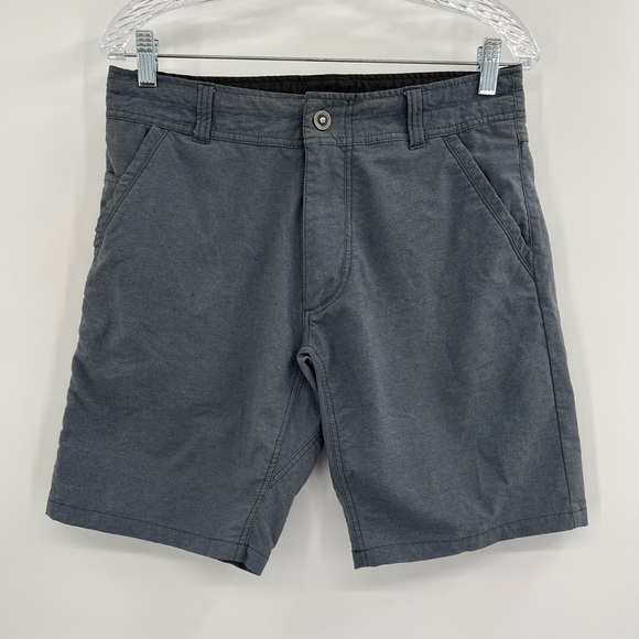 Kuhl Shorts Kuhl Men Shorts Lightweight Gray Shift Amphibia Stretch
